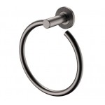 Axle Hand Towel Ring, Gun Metal